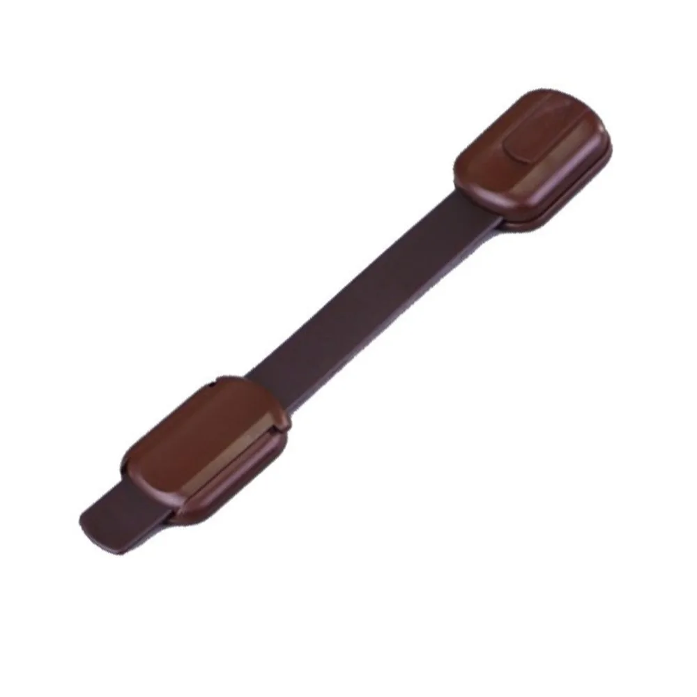 

6Pcs Adjustable Baby Safety Locks Durable Anti-Theft Protection Security Lock No Screws Quick and Easy Safety Device