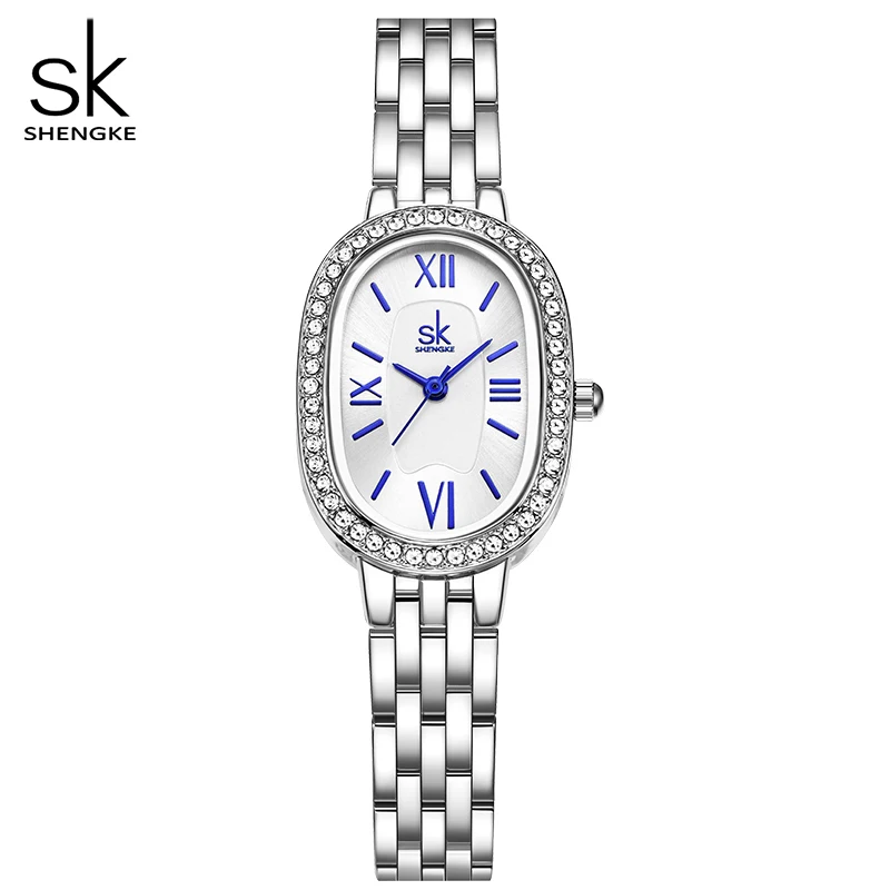 Shengke Elegant Ladies Watches Original Design Women\'s Quartz Wristwatches Top Luxury Women\'s Best Gifts Clock  Relogio Feminino