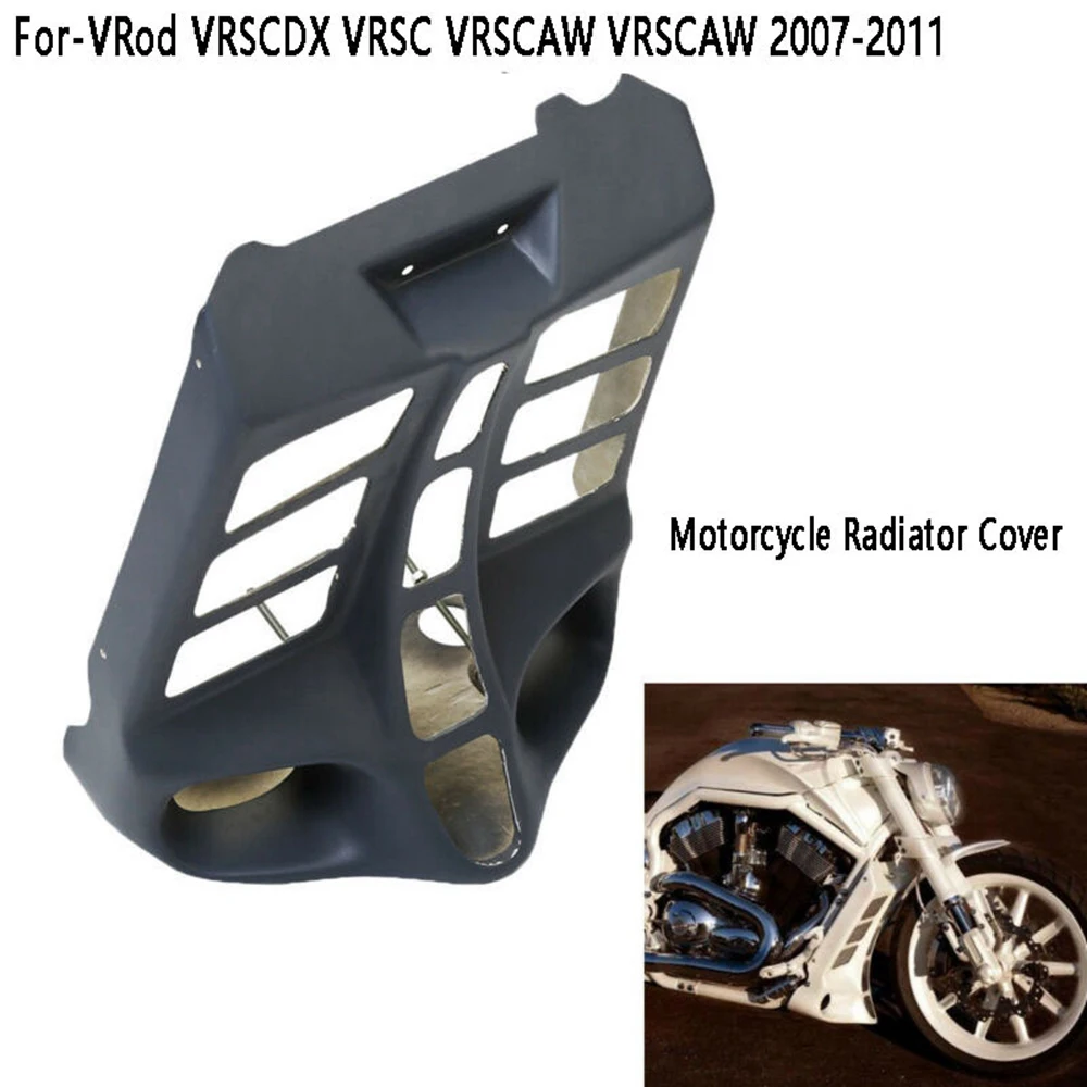 Motorcycle Radiator Cover Unpainted Cooler Cover Radiator Caps for VRod VRSCDX VRSC VRSCAW VRSCAW