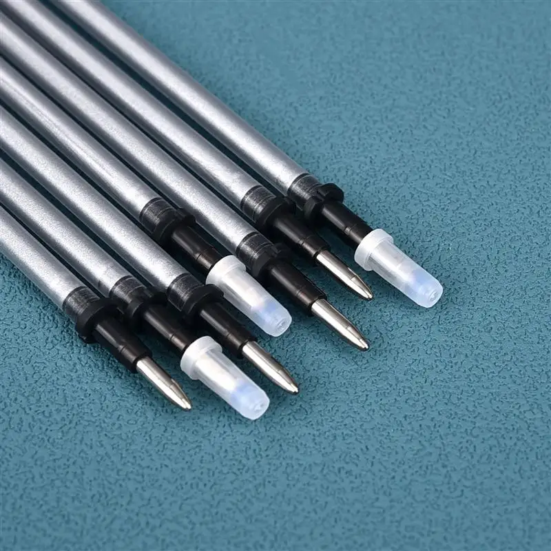 5-20pcs Fabric Leather Marker Water Erasable Pens Leather Silver Refill Pen Mercury Refillable Pen For Patchwork Leather Mark
