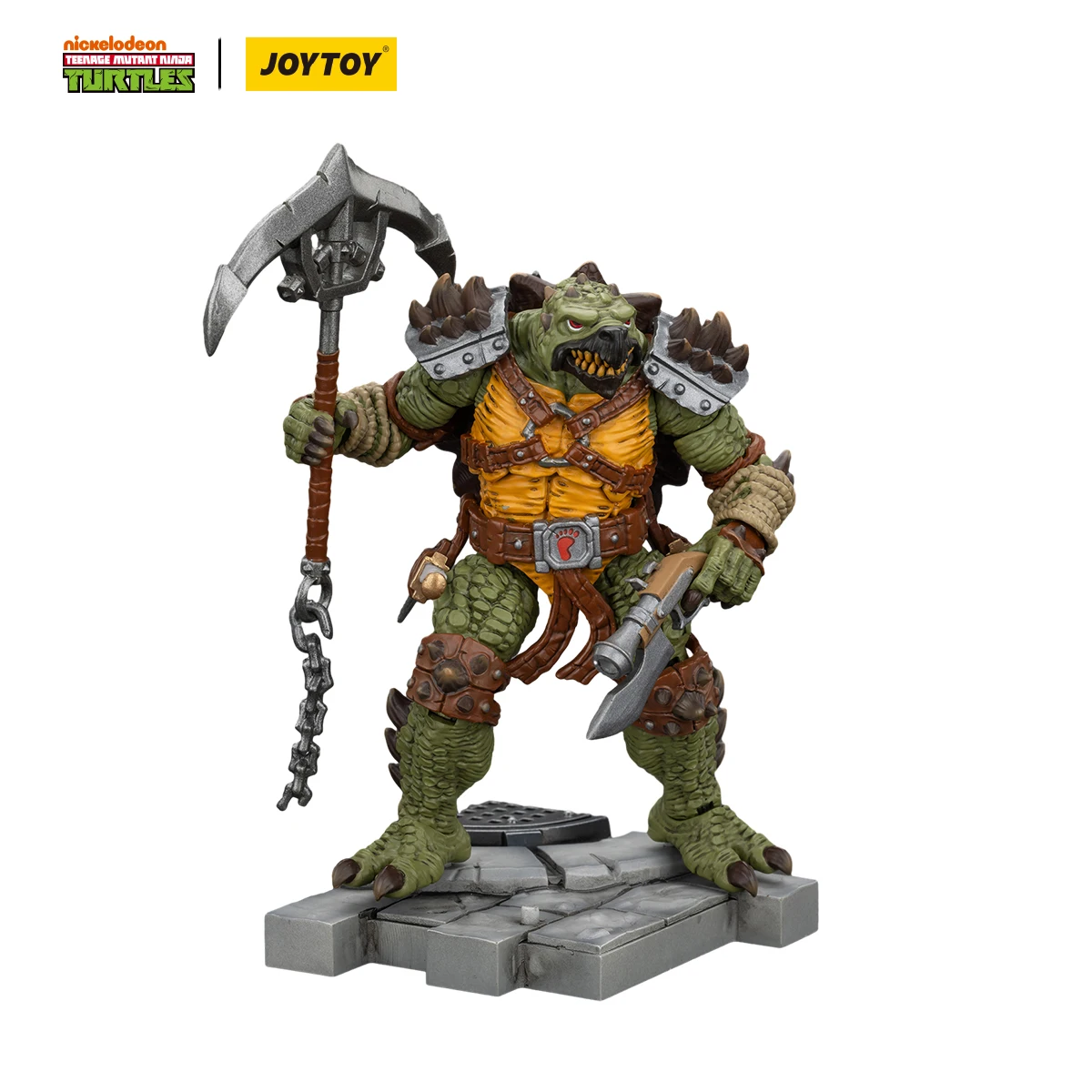 [IN STOCK] JOYTOY 1/18 Action Figure TMNT Slash & Tokka 2PCS Anime Model Toy