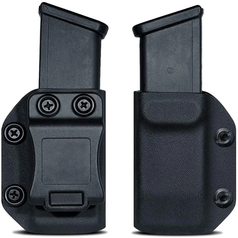 New IWB/OWB Gun Holster Single Magazine Case Mag Pouch Fits Glock 17 19 26/23/27/31/32/33 M9 P226 USP 92F Single Magazine Pouch