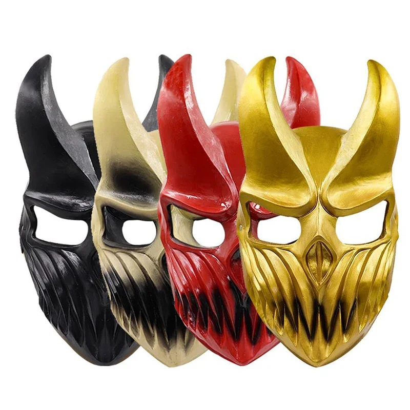 2024 Halloween Mask New Halloween Cosplay Masks Face Rubber Slaughter To Kid of Darkness Mask Dance Party Props Mask Terror