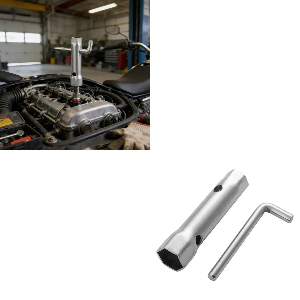 XA6H Plugs Socket Wrench For Motorcycle Repair 16MM And 21MM Size