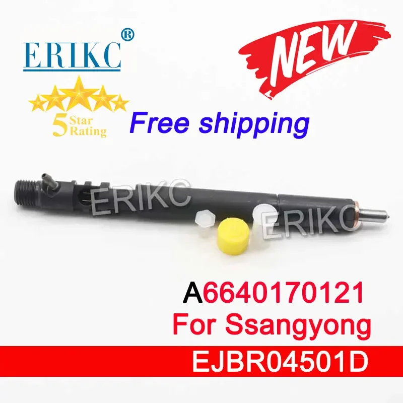 ERIKC 4501D 6640170121 EJBR04501D Common Rail Injector A6640170121 Diesel Engine Nozzle Injector Assy For SSANGYONG REXTON