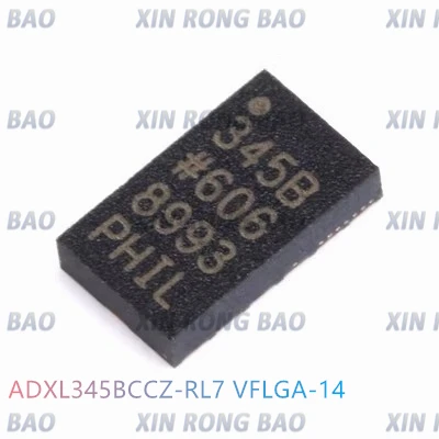 100% New ADXL345 ADXL345B 345B ADXL345BCCZ ADXL345BCCZ-RL7 LGA-14 Chipset