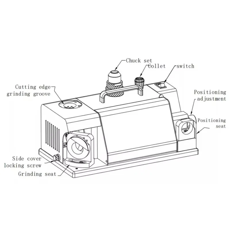 

TX-X4 Простая в эксплуатации высокоточная точилка, шлифовальный станок, небольшой резак, фреза, шлифовальный станок