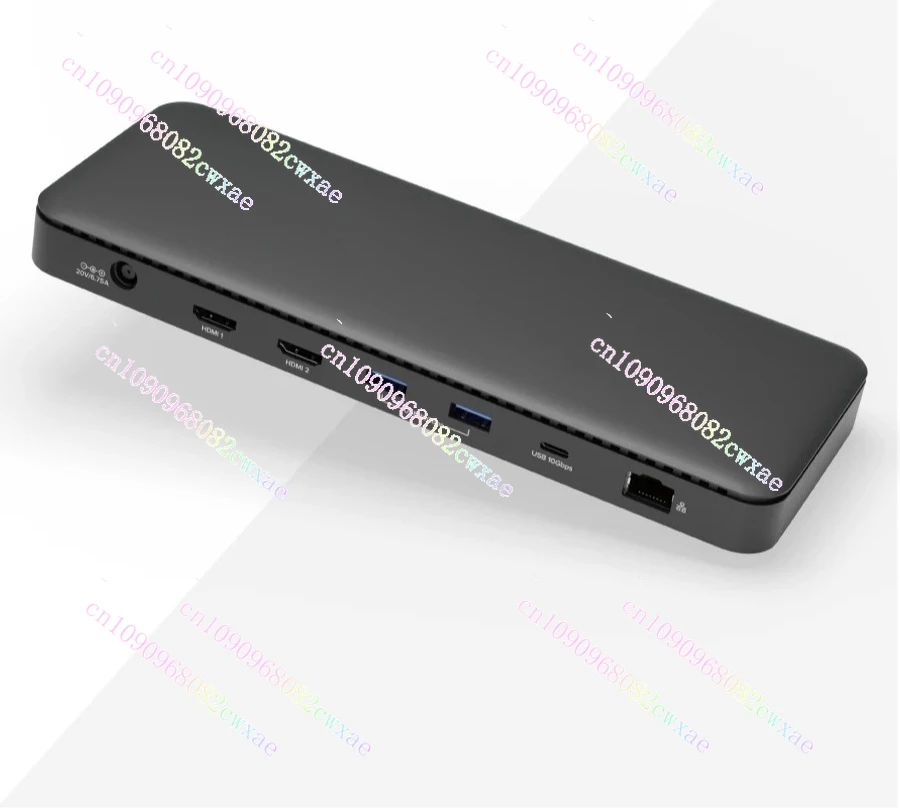TBT4-UD5 Thunderbolt 4 Docking Station 100W PD Charging Laptop Dock Dual Monitor Support 8K 4K
