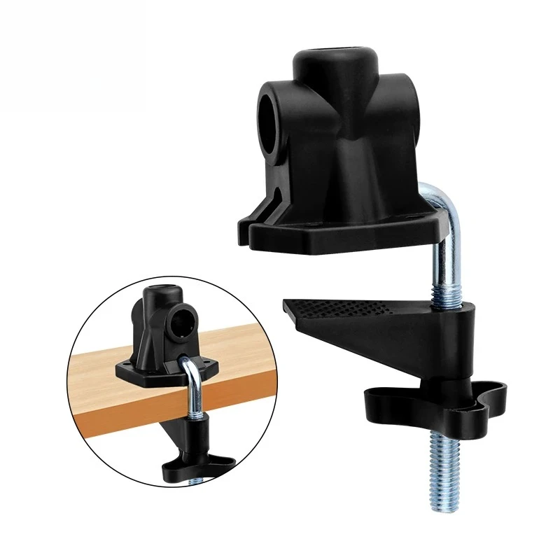 Universal Bracket Clamp 7 Shape Horse Buckle Clip Metal for Microphone Desk Lamp Mic Stand Cantilever Bracket Clamp Non-Slip