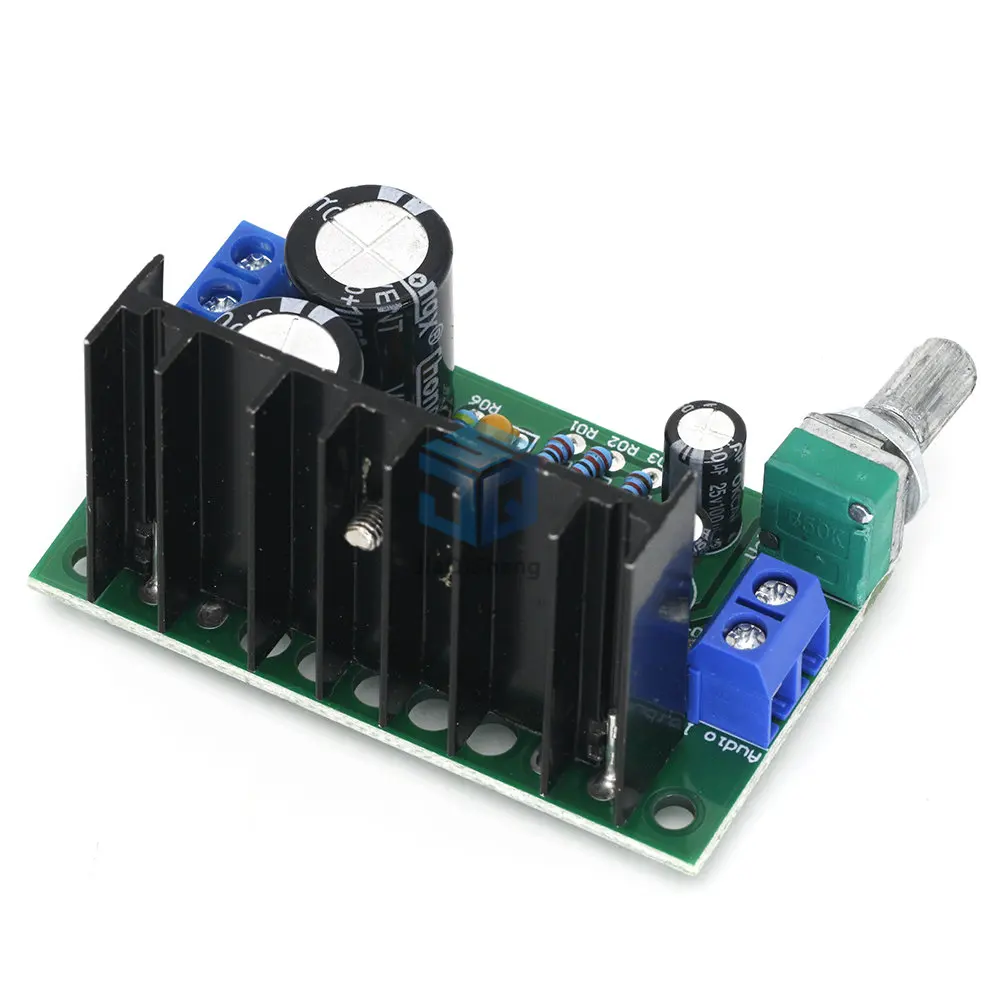 TDA2050 Mono Audio Power Amplifier Board Module DC/AC 12-24V 5W-120W 1-Channel