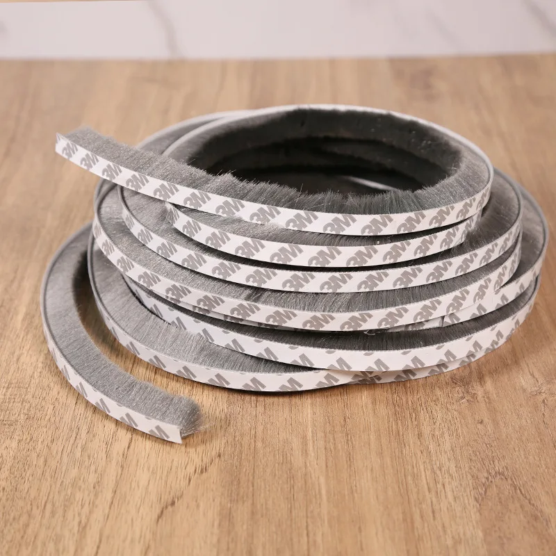 

20M Self-Adhesive Window Door Seals Windproof Sound Insulation Strips Anti-Collision Warm Threading for Sliding Doors