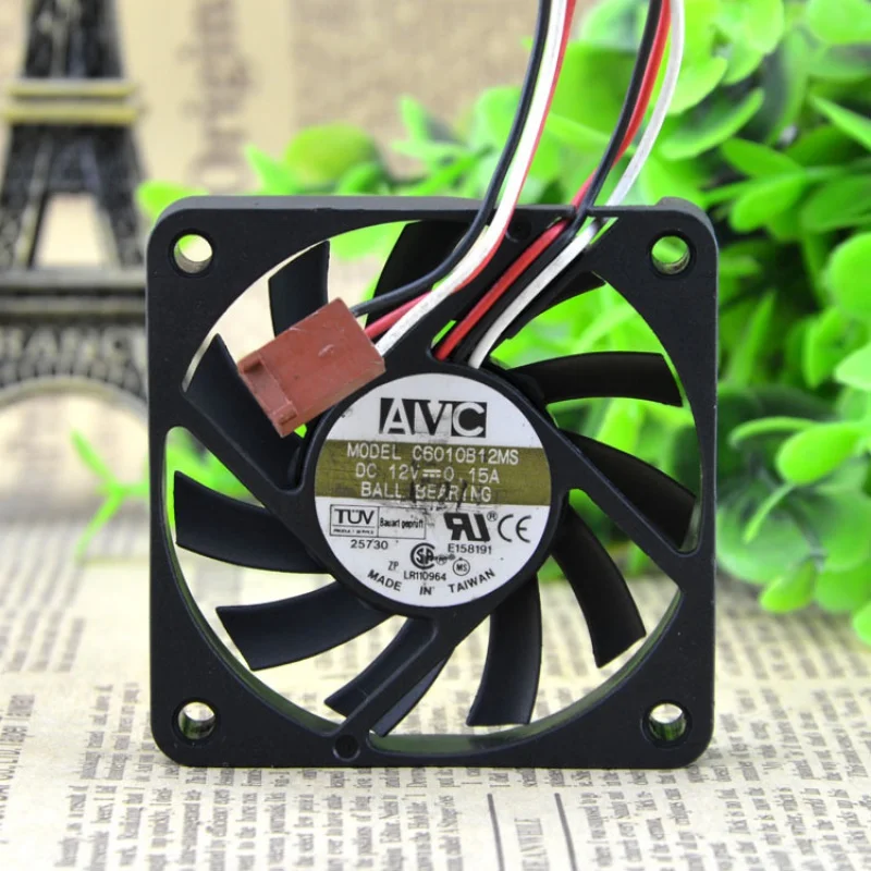 C6010B12H 6010 12V 0.1A 0.15A Cooling Fan