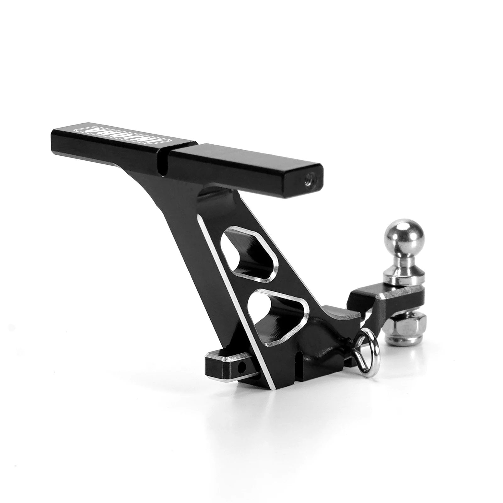 INJORA CNC Aluminum Drop Hitch Receiver for 1/24 RC Crawler SCX24 Upgrade