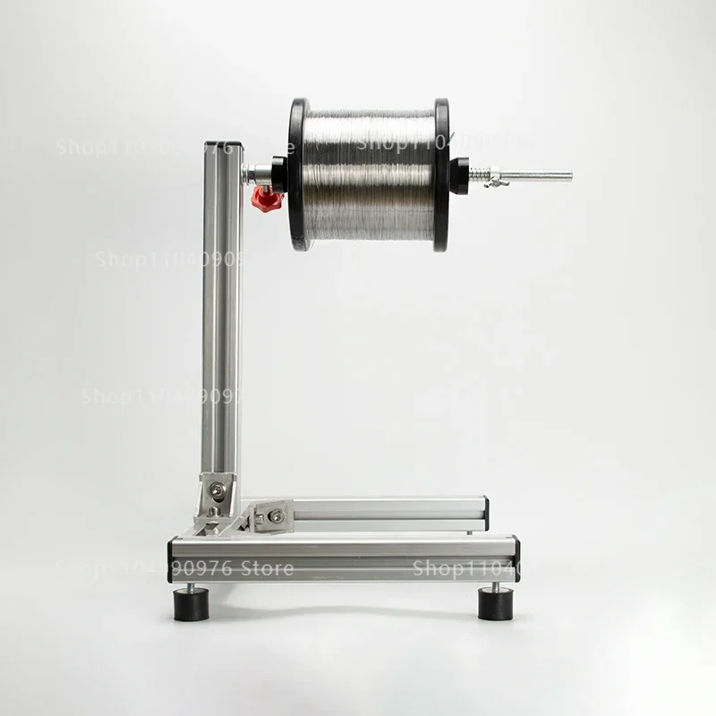 Metal Damping Wire Payoff Stand with Bearing Tension Adjustment for Fishing Line Cotton Wire Enameled Wire