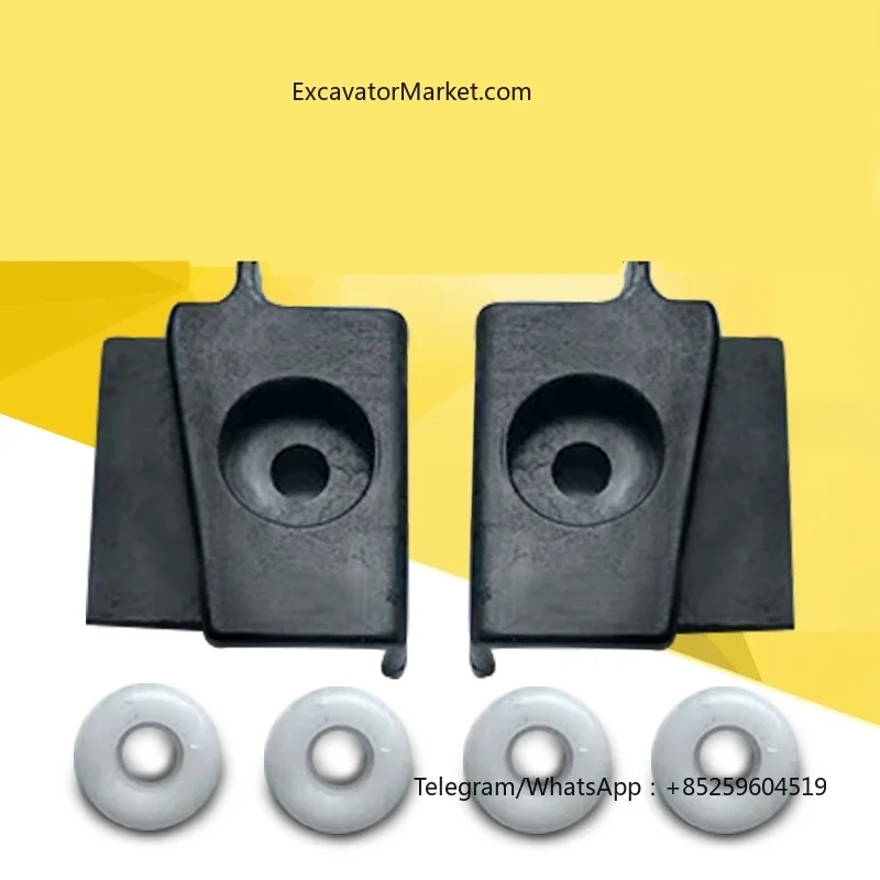 For Kobelco SK140 200 210 260 350-8 excavator front windshield pulley glass pulley seat track accessories For excavator