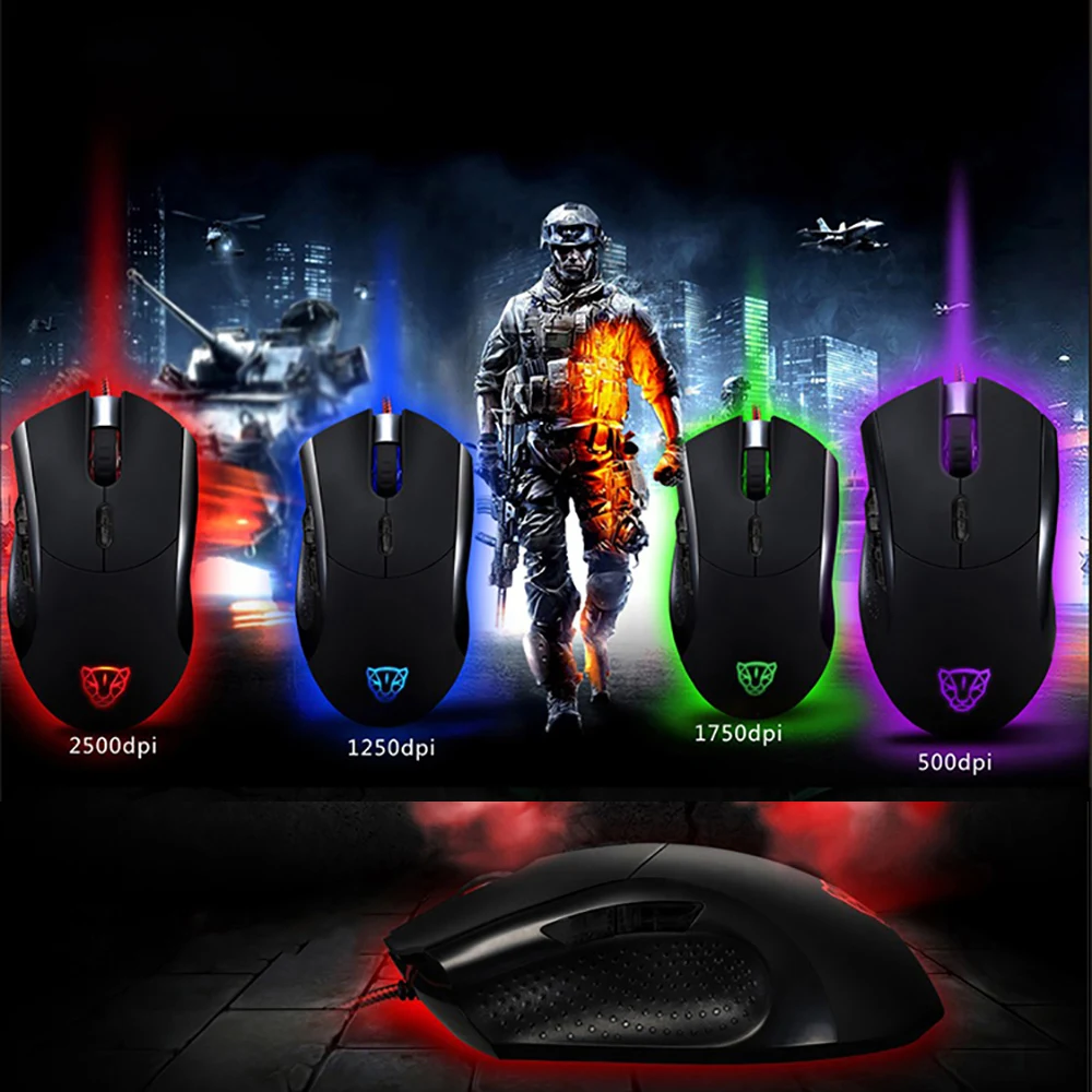 Imagem -04 - Gaming Mouse Usb com Fio Rgb Backlight Botões Sensor Óptico Internet Cafe Especial para Computador Laptop Motovelocidade-v2