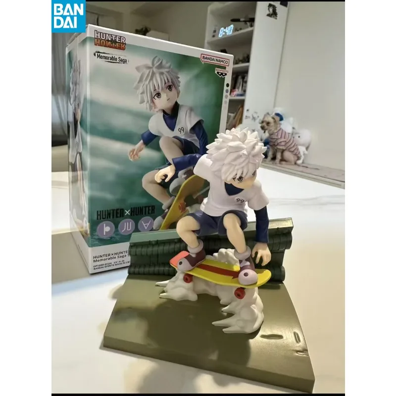 

Original Bandai Banpresto Hunter X Hunter Memorable Saga Zoldyck Anime Figure PVC Model Collection Desktop Ornament Fan Gift