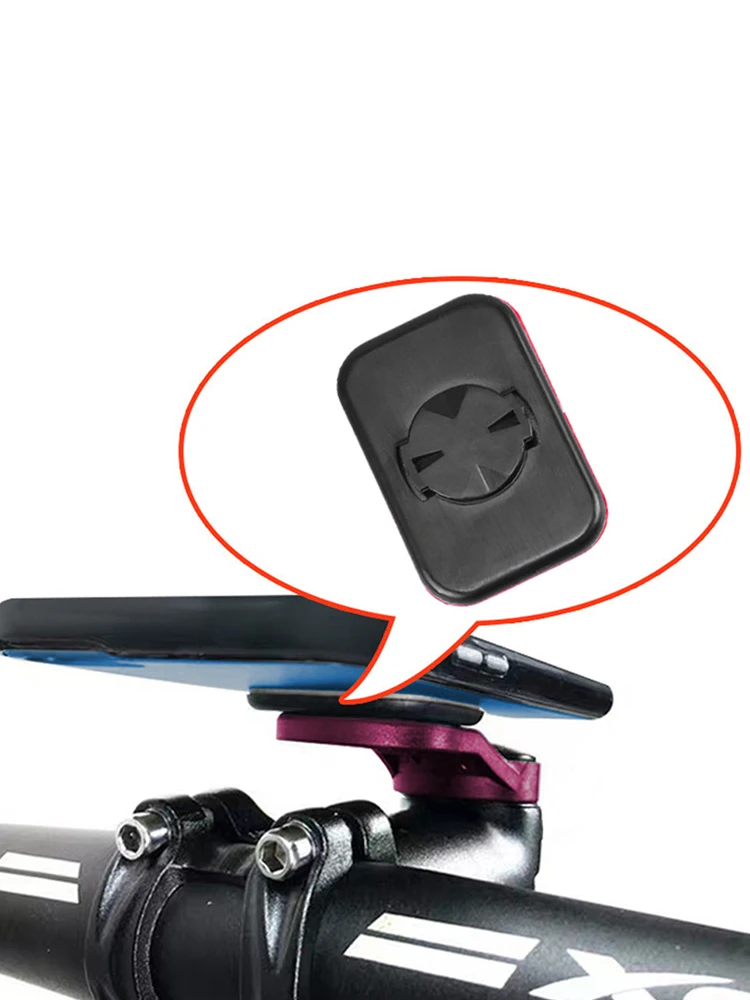 AliExpress VKTECH Bike Cellphone Back Buckle Bike Phone Holder For Garmin Mobile Phone GPS Sticky Mount Bicycle Accessories Stem CellPhone Mount