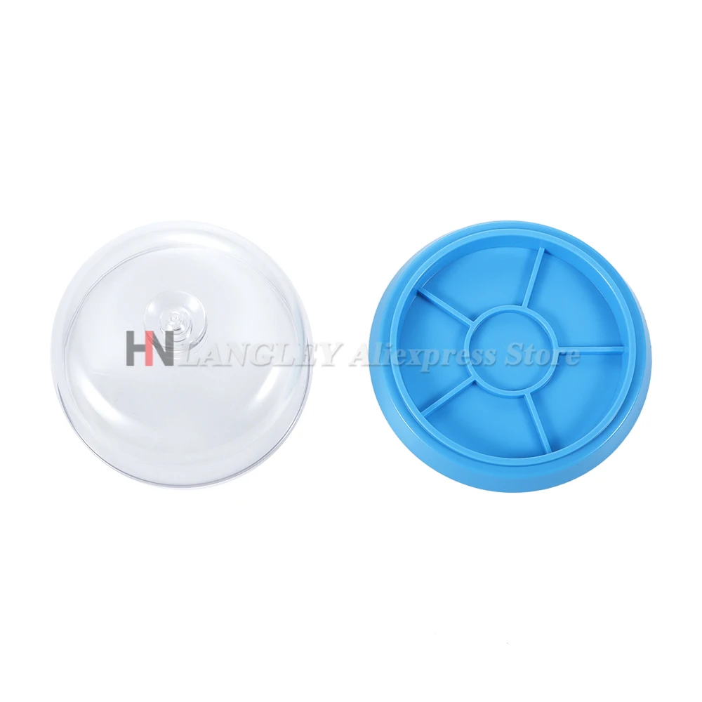 Watch Movement Dust Cover Watch Parts Holder Tray Parts Protector Moistureproof Anti-dust Covers Storage Box for Watchmakers