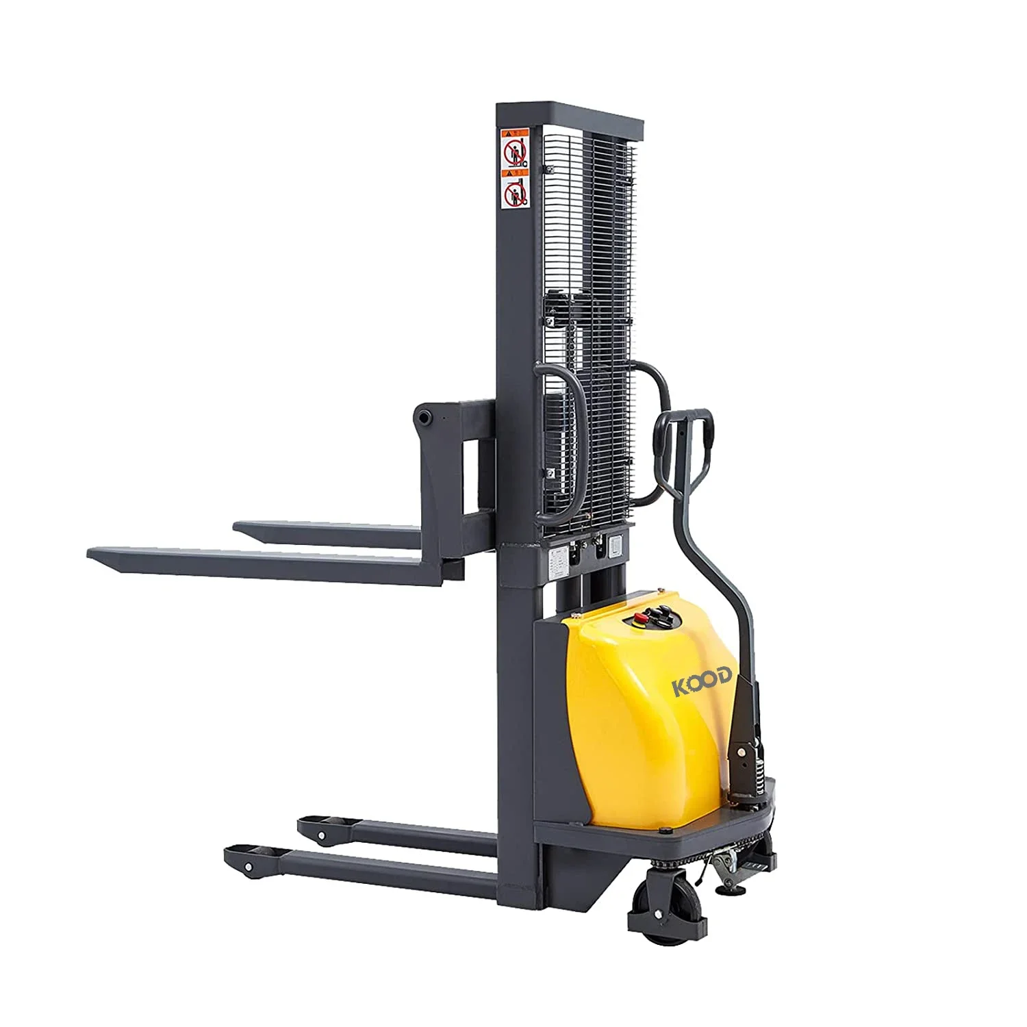 

l # Pallet Jack 2000kg Semi Electric Hydraulic Pallet Forklift, Lifting Stacker for sale