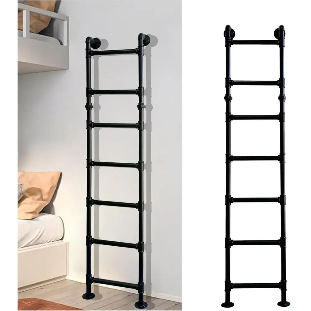 

Лестницы для установки на стену/пол 6.2T, или лестницы для домашнего использования, для оконных проемов в подвале, металлические ступеньчатые лестницы или лестницы для автодомов, чердаков, кроватей-чердаков, а также другие ступеньки.