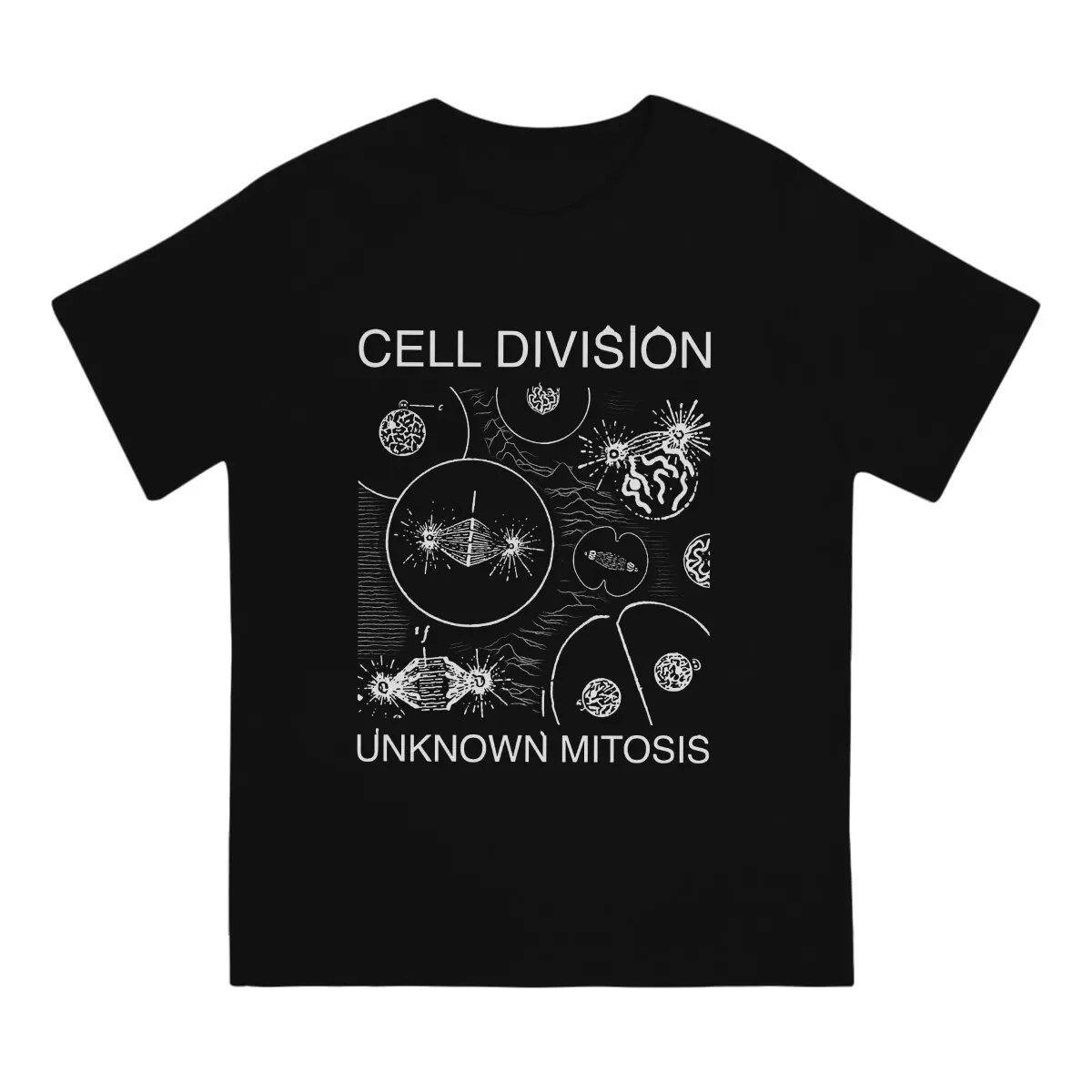 Gramophone Record Man TShirt Cell Division Mitosis Biology Parody Fashion T Shirt Harajuku Sweatshirts Hipster