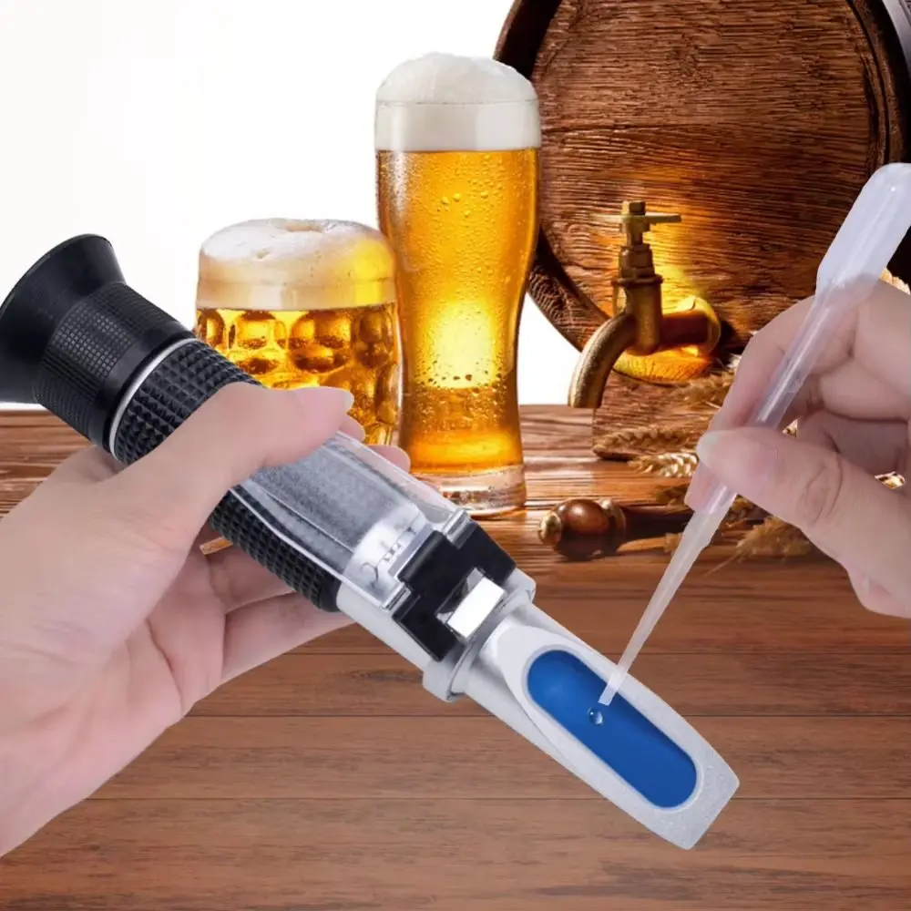 

Prism Refraction Salinity Refractometer 0~100‰ Handheld Sea Salinity Meter High Precision 1.000-1.070 Salt Concentration Tester