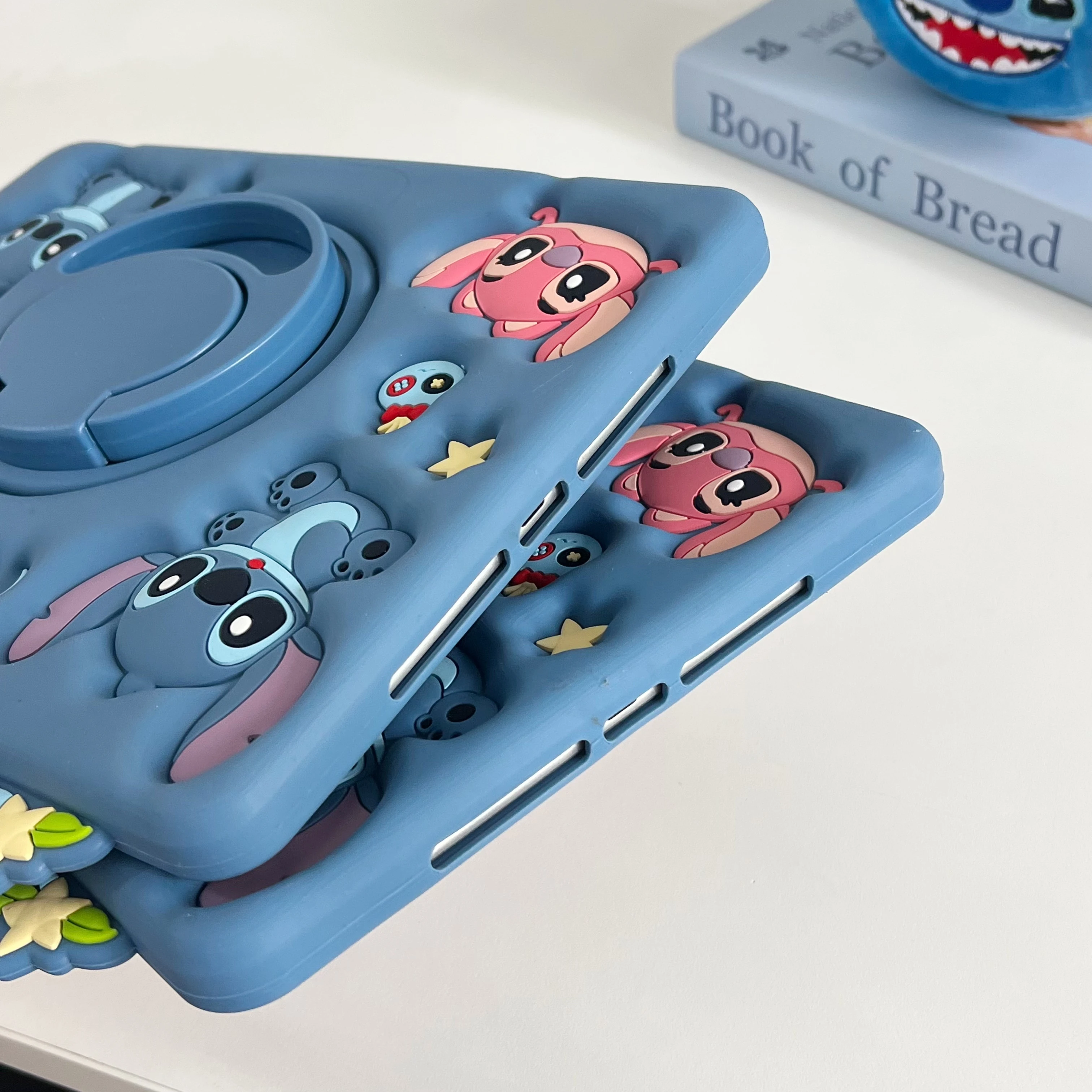 Leuke Cartoon Disney Stitch Tablet Case Voor IPad 9 8 7e Generatie Air 4 5 6 10.9 Mini 6 Pro A16 11 inch Tablet TPU beschermende