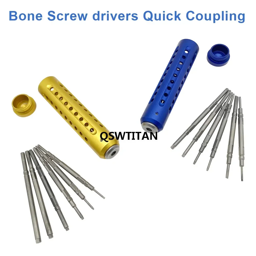Star/Hex /Torx Bone Screw Drivers Quick Coupling Handle Orthopedic Surgical Instruments
