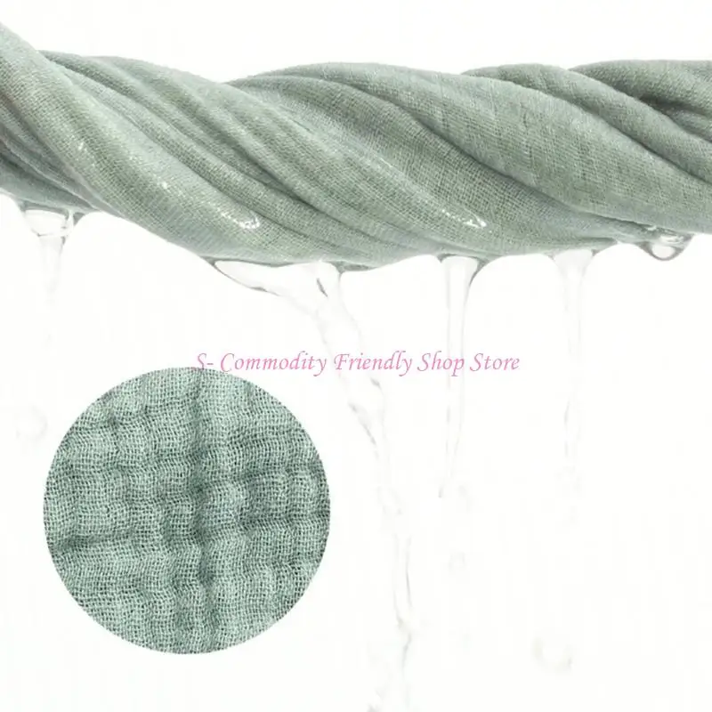 

85AE 10PCS Baby Facecloth Kids Towel Sweat Absorbent Cloth Square Cotton Handkerchief