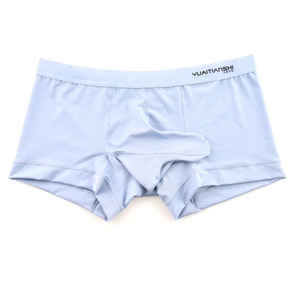 Sexy Männer Elefant Nase Beutel weiche elastische Slips solide Hüftlift Unterwäsche Verführung Bikini Trunks erotische Höschen