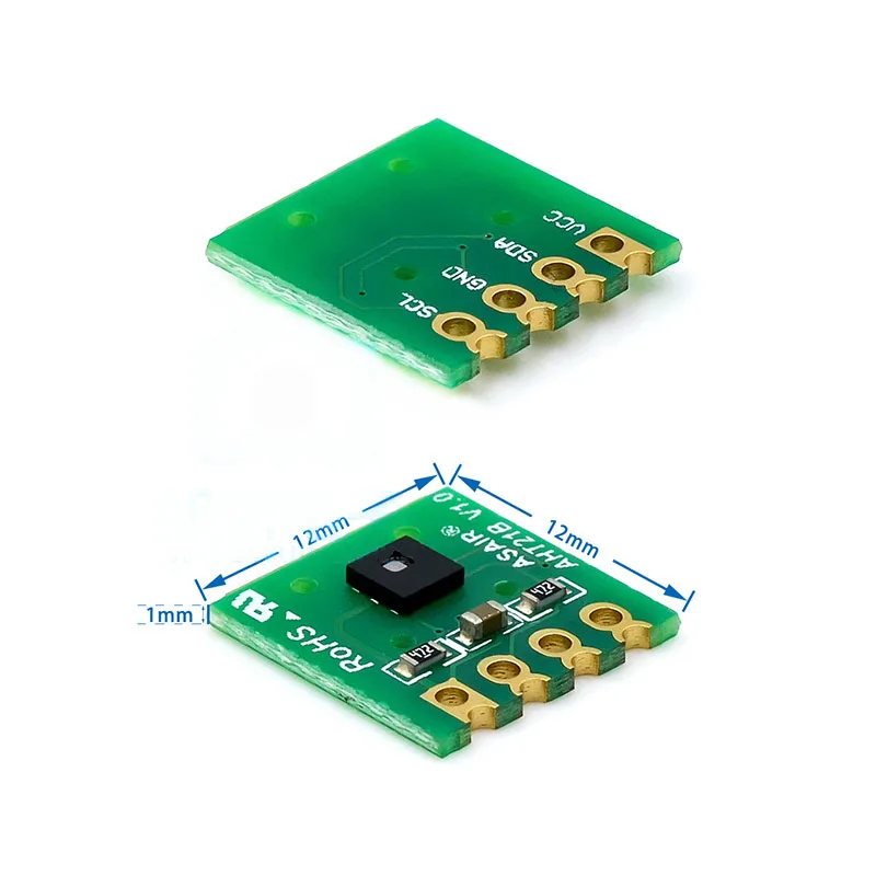 1/2~100/200Pcs AHT21B Digital Temperature And Humidity Sensor Module Has A Small Volume And Fast Industrial Response