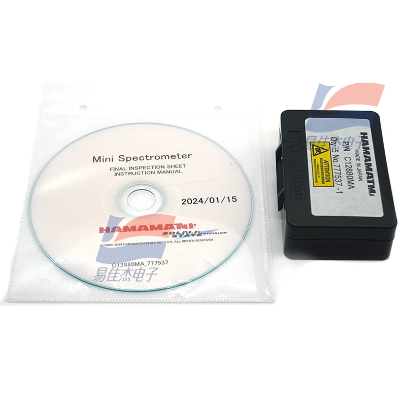 C12880MA  spectrograph  photoelectric sensor Fingertip size: 20.1 × 12.5 × 10.1 mm