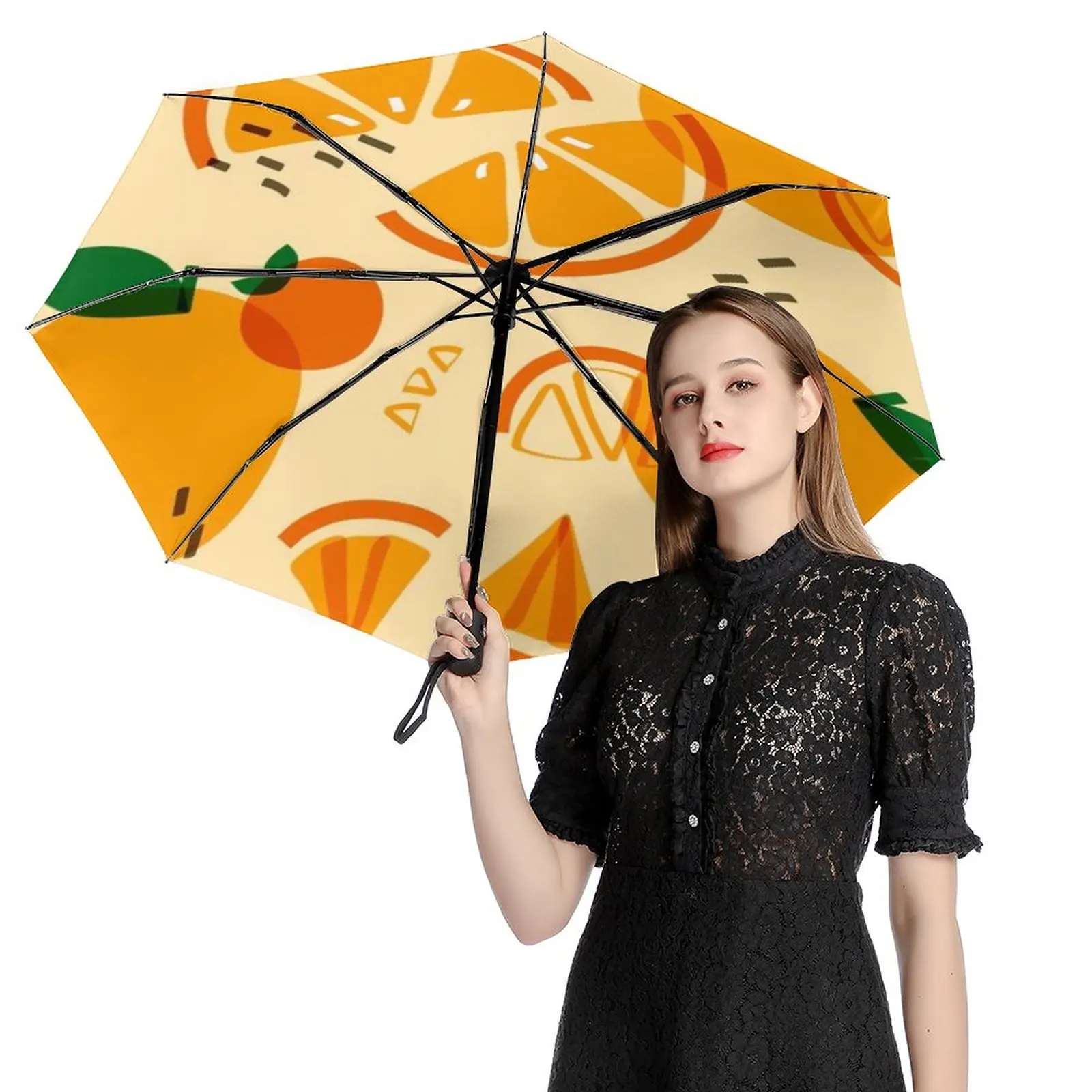 

Automatic Umbrella Rain Sun Rain Anti Uv Windproof Beach Umbrella Girl Parasol Folding Parasol Umbrellas Rain Women Portable69