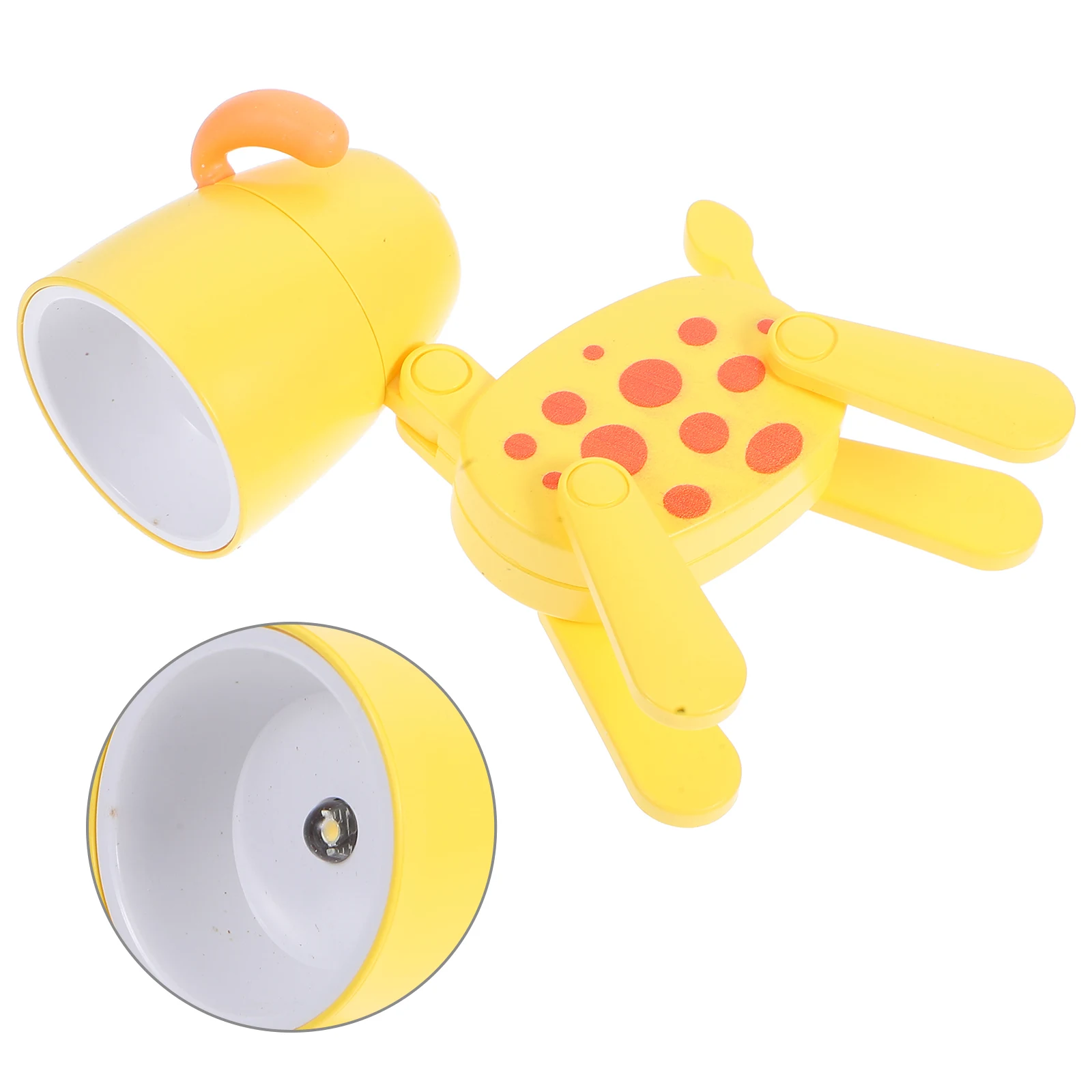 

Mini Foldable Night Light Dog Shaped LED Kids Room Cartoon Animal Table Lamp Baby Night Light Adjustable Head Small Desk Lamp