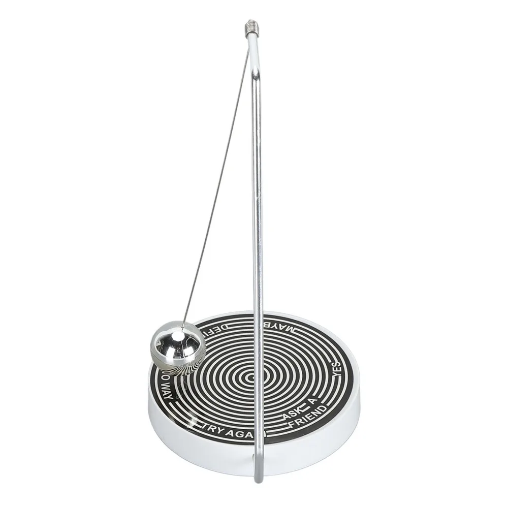 New Metal Decision Maker Ball Desk Reduce Stress Magnetic Magnetic Decision Maker Ball Swing Luck Office Desk Decoration