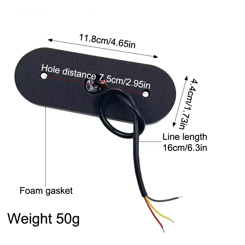 High Visibility Side Markers LED Flashing And Constant Light Modes For Trucks Trailers And Motorcycles 12V/24V New 2026