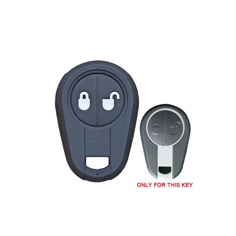 Soft Rubber Key FOB Protect Skin Cover Case Set Cap For Volvo Evro Euro 5 VNL VNM FM FH VN FL Truck 2 Buttons Remote Holder Hang