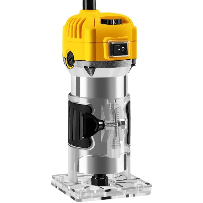 6-Speed Electric Trim Router 800W Woodworking Tool 1/4
