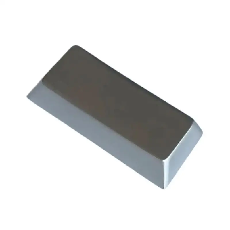 Zinc Alloy 2.25U Enter Keycap Original Height, Scratch Resistant Metal Finish Keycap for Mechanical Keyboards Switches