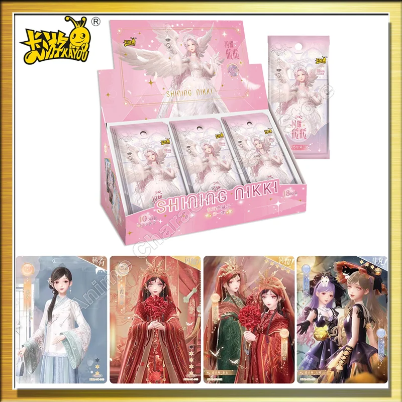 

KAYOU Original Shining Nikki Cards Inspiration Pack Extraordinary Shining Shadow Card Game Character Rare Collection Girl Toys