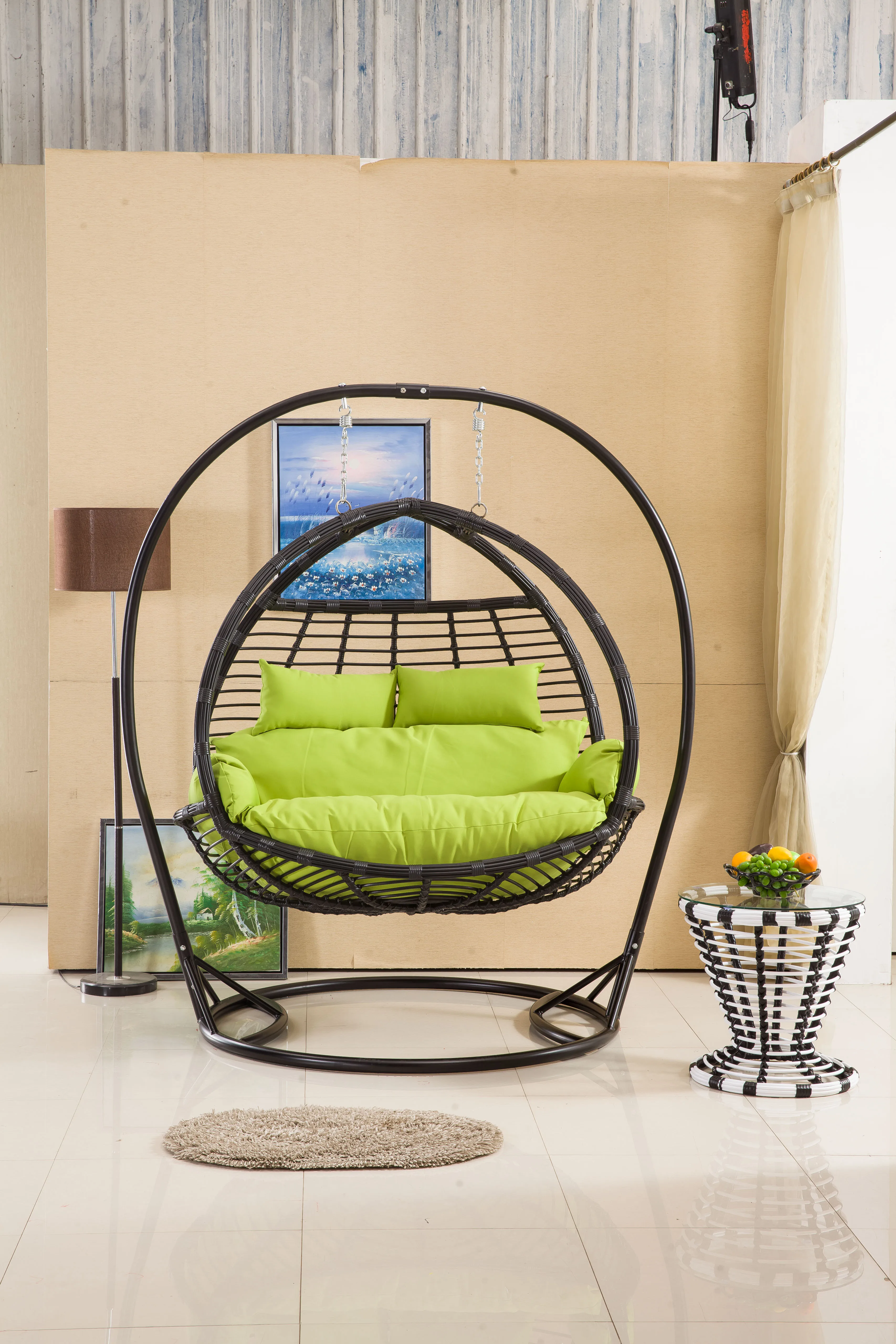 xx-Darwin Silla Colgante Negra - Outdoor Furniture Darwin reseña y precio