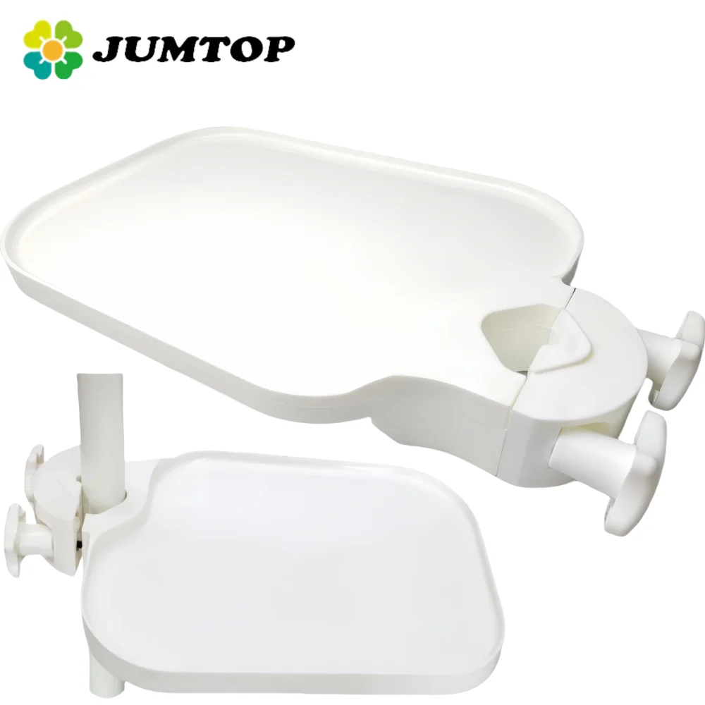 

Держатель лотка для скалера стоматологического кресла - 360° ° Поворотная полка на стойке для организации инструментов и регулируемый стол для аксессуаров