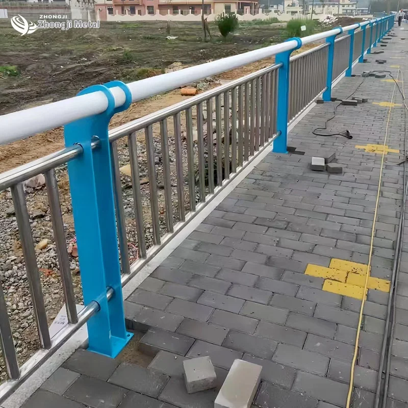 custom.Stainless Steel Composite Pipes Fence Manufacturers' Product Bridge Guardrails and Traffic Barriers