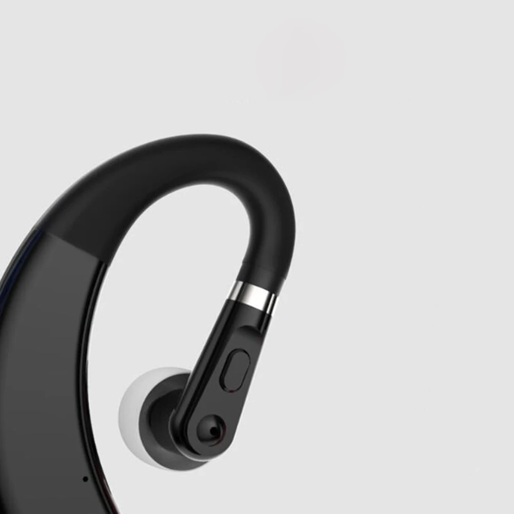 

Wireless Headphones Bone Conduction Ear Hook Earbuds Hanging Sweatproof Moving Coil Hifi Sound Left Right Rotation