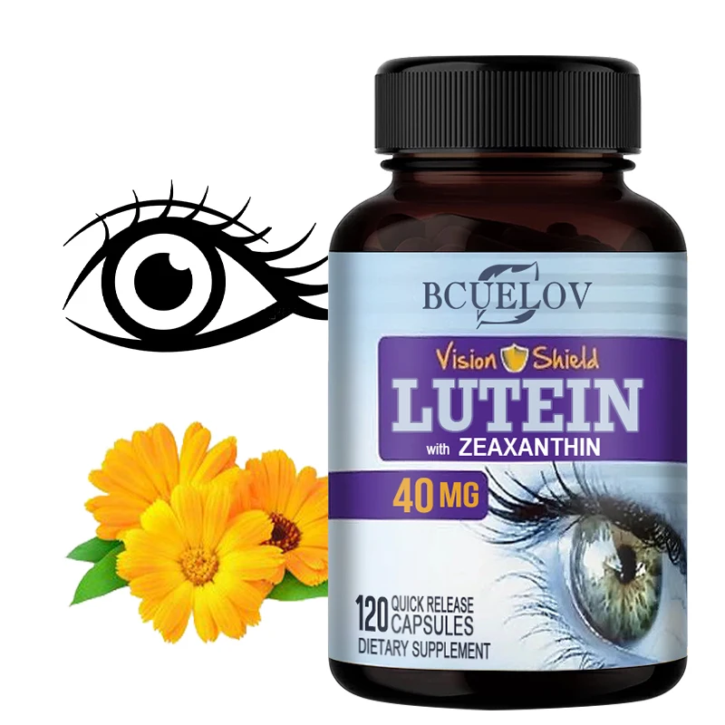 Lutein Eye Care-with Bilberry Extract and Zeaxanthin, Supports Eye Health, Promotes Healthy Vision, and Maintains Macular Health