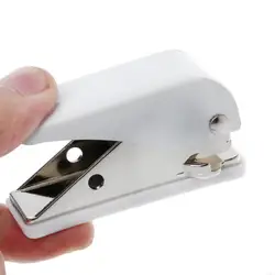 Darts Flight Hole Punch Tool One Hole Small Puncher Metal Single Hole Dart Puncher Professional Dart Accessories Durable