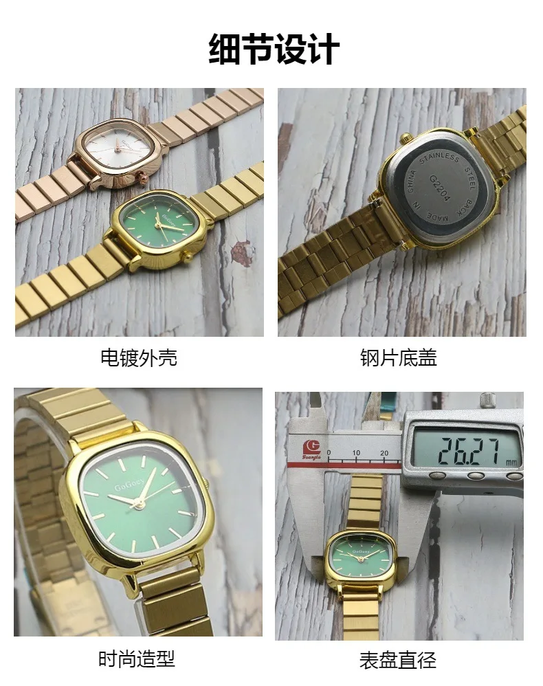 여성용 쿼츠 시계 사각형 블랙 실버 케이스, Orologio 로마 숫자 럭셔리 시계, 숙녀 성분 다이얼, 사각형 손목시계, 신제품