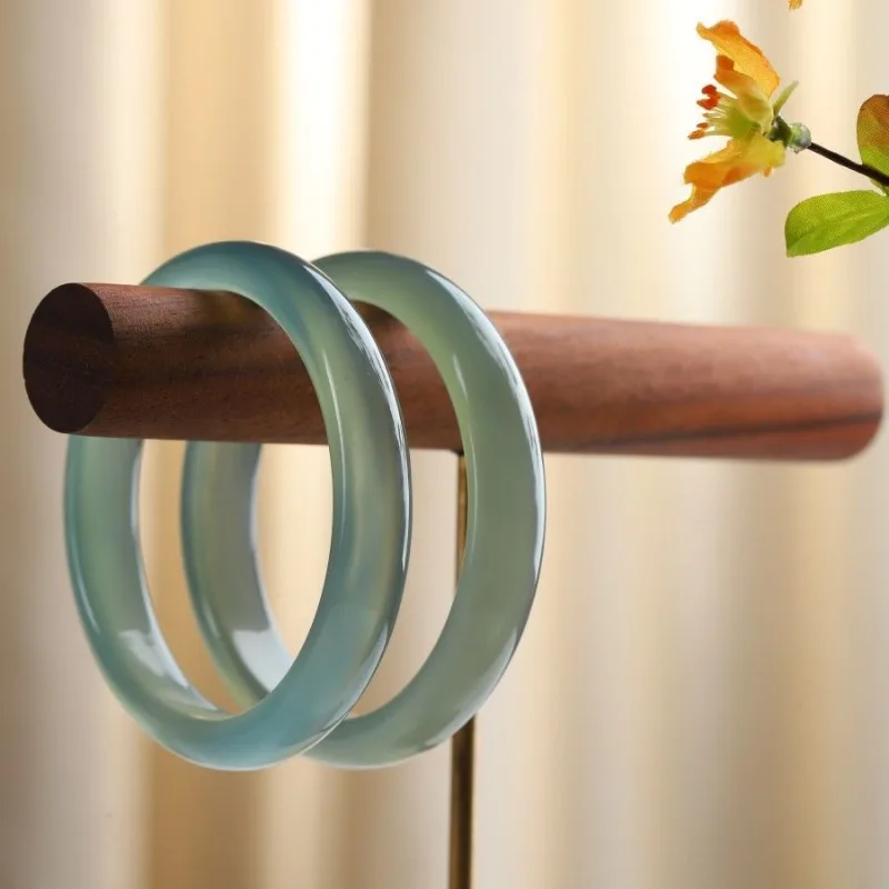 

Natural High-ice Agate Bracelet, Fashionable and Versatile Jewelry