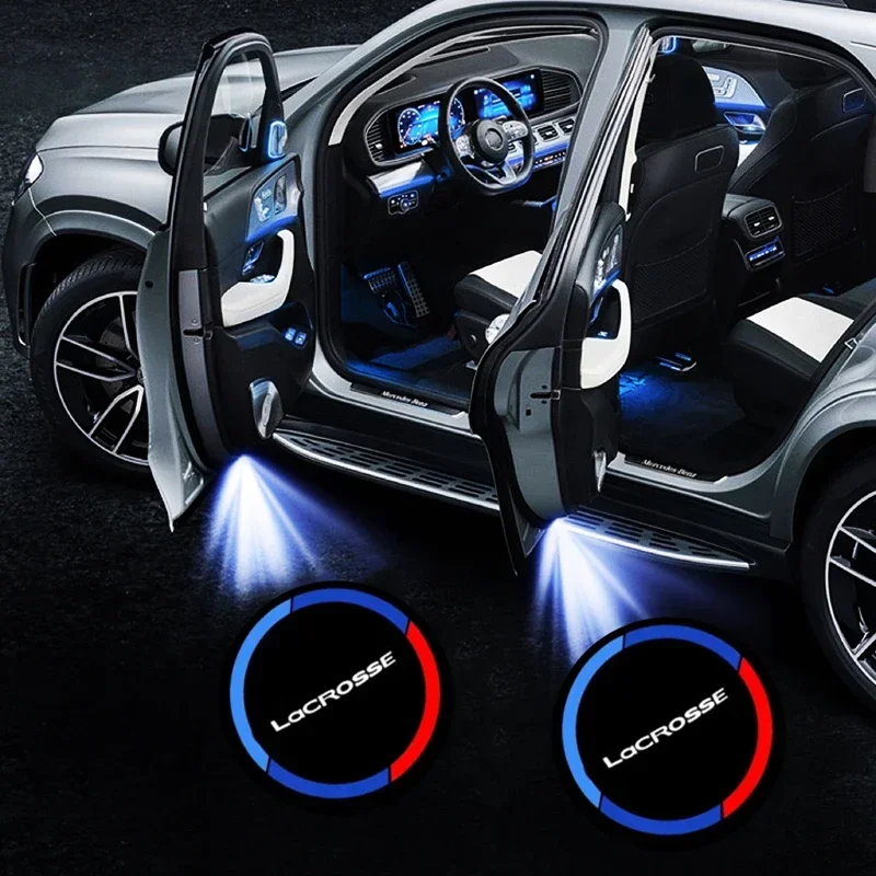 

For Lacrosse 2010-2023 ENVISION 2014-2018 2019 2020 Led Car Door Welcome Light Laser Projector Logo Ghost Shadow Lamps Car Goods
